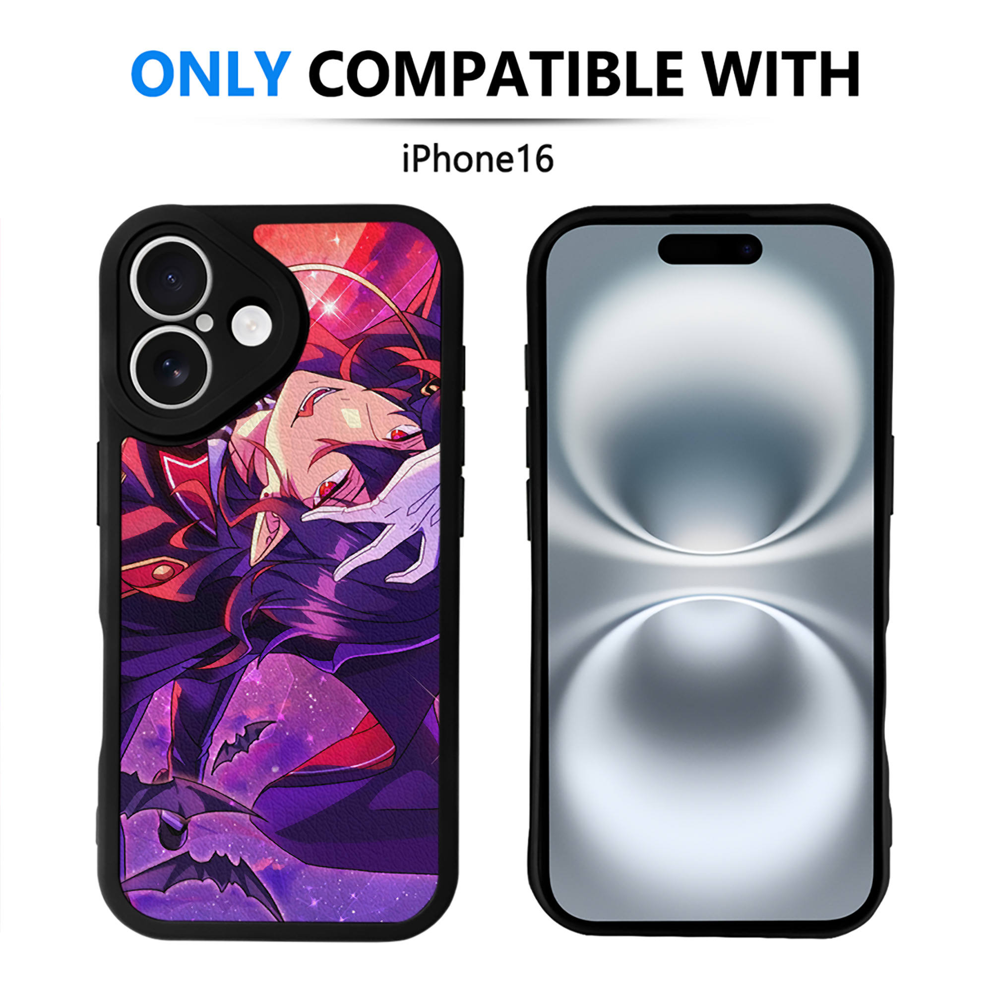 （画像用） あんさんぶるスターズ! Ensemble Stars 【iPhone 16シリーズ対応】シリコンスマホケース（レザー調） 材質：シリコン